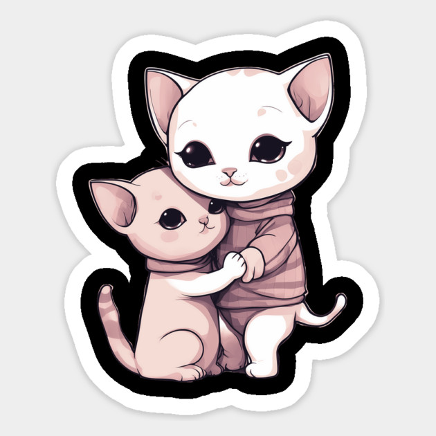 Cute Hairless Cat Magnet by animegirlnft