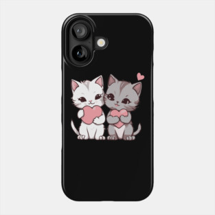 Kawaii Maine Coon Cat Phone Case