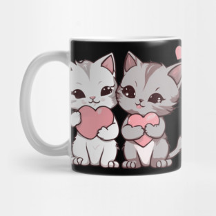 Kawaii Maine Coon Cat Mug