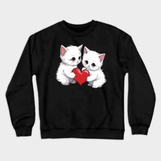 Cute Maine Coon Cat Crewneck Sweatshirt