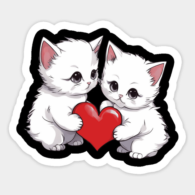 Cute Maine Coon Cat Sticker by animegirlnft