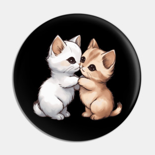 Cute Munchkin Cat Pin