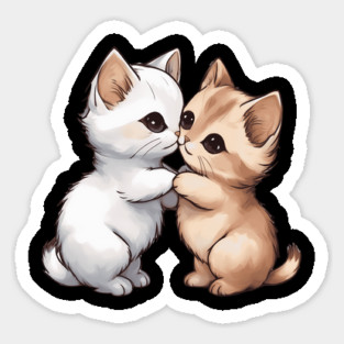 Cute Munchkin Cat Sticker