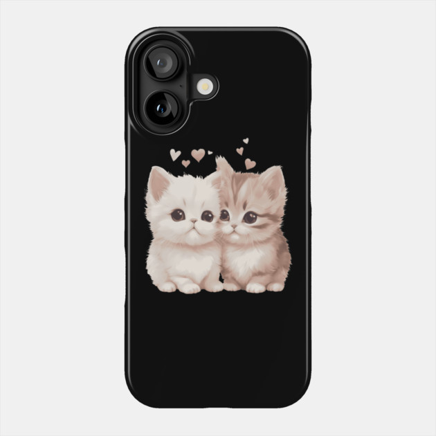 Cute Munchkin Kitten Phone Case by animegirlnft
