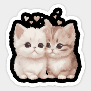 Cute Munchkin Kitten Sticker