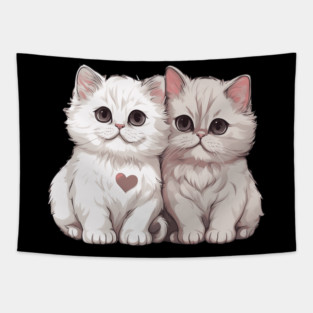 Baby Persian Cat Tapestry