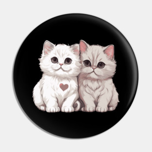 Baby Persian Cat Pin