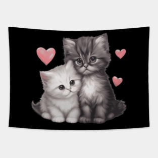 Cute Persian Kitten Tapestry