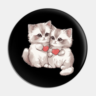 Baby Ragdoll Cat Pin