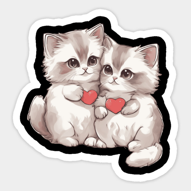 Baby Ragdoll Cat Magnet by animegirlnft