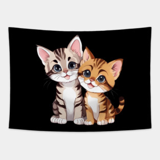 Baby Scottish Fold Cat Tapestry