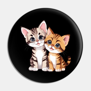 Baby Scottish Fold Cat Pin