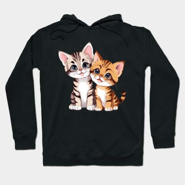Baby Scottish Fold Cat Hoodie by animegirlnft