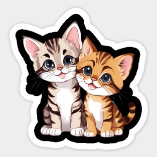 Baby Scottish Fold Cat Sticker