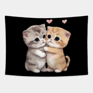 Scottish Fold Kitten Tapestry