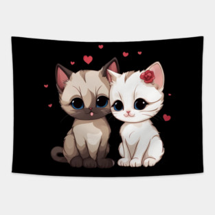 Baby Siamese Cat Tapestry