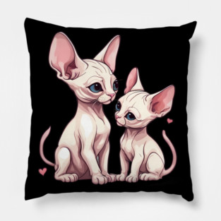 Baby Sphynx Cat Pillow