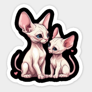 Baby Sphynx Cat Sticker