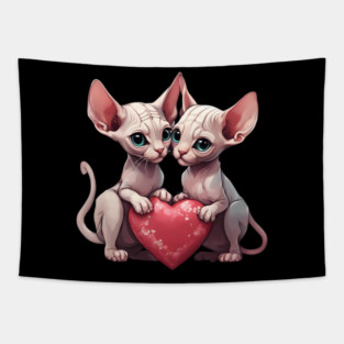Sphynx Kitten Tapestry