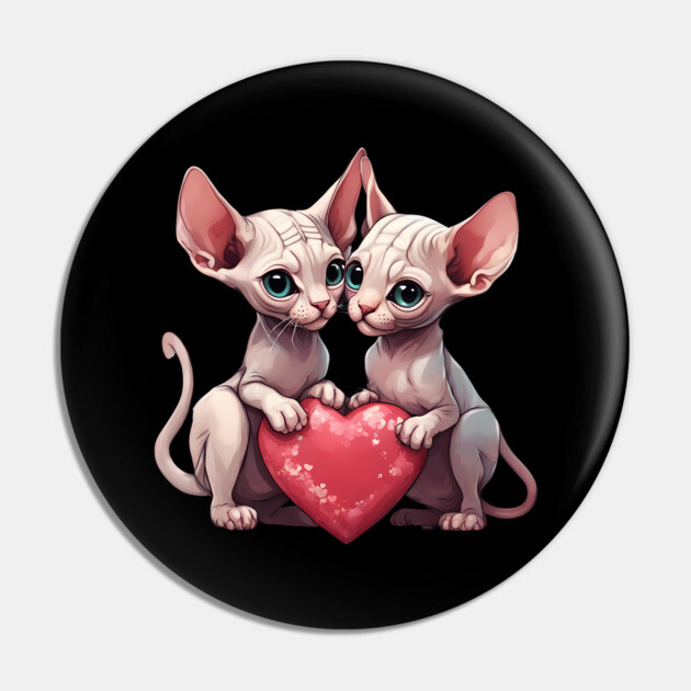 Sphynx Kitten Pin by animegirlnft