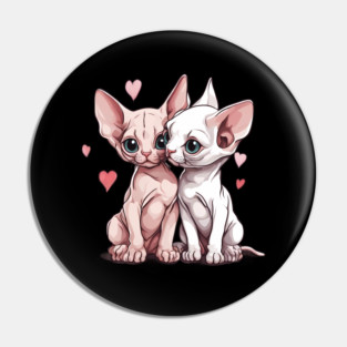 Cute Sphynx Cat Pin