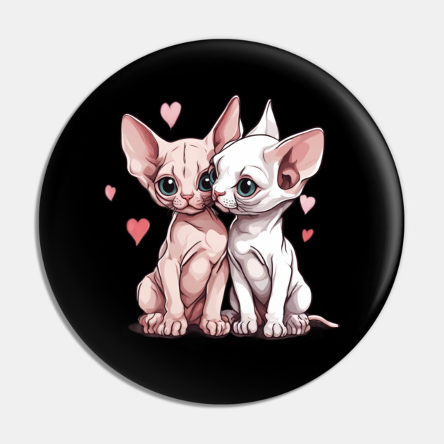 Cute Sphynx Cat Pin by animegirlnft