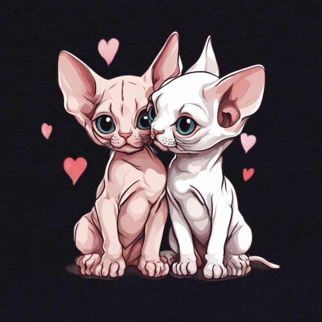Cute Sphynx Cat by animegirlnft