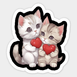 Baby Tabby Cat Sticker