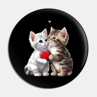 Tabby Kitten Pin