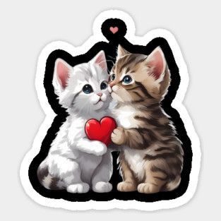 Tabby Kitten Sticker
