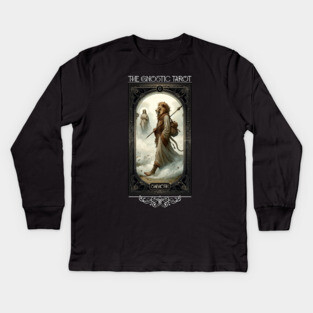 Gnostic Tarot Major Arcana - Sabaoth Kids Long Sleeve T-Shirt