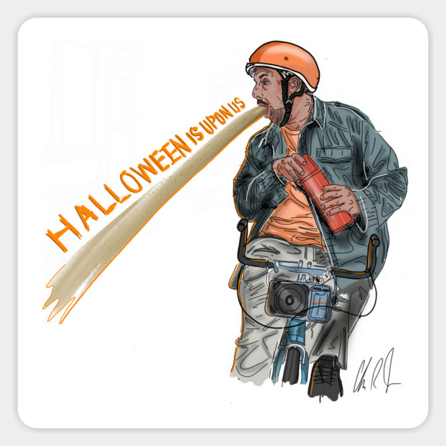 Hubie Halloween is Upon Us Magnet by 51Deesigns