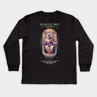 Gnostic Tarot Major Arcana - Valentinus Kids Long Sleeve T-Shirt
