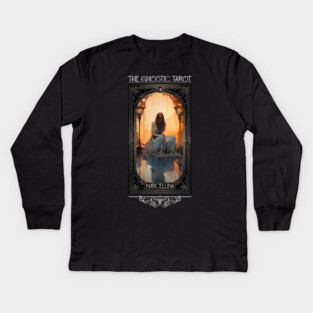 Gnostic Tarot Major Arcana - Marcellina Kids Long Sleeve T-Shirt