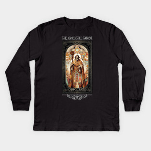 Gnostic Tarot Major Arcana - Carpocrates Kids Long Sleeve T-Shirt