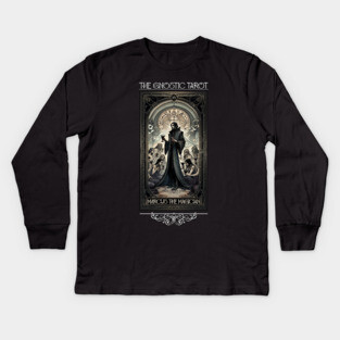 Gnostic Tarot Major Arcana - Marcus The Magician Kids Long Sleeve T-Shirt