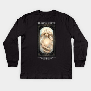 Gnostic Tarot Major Arcana - Sophia Kids Long Sleeve T-Shirt
