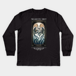 Gnostic Tarot Major Arcana - Eleleth Kids Long Sleeve T-Shirt