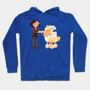 Baby world: Simon, Cake, Finn and Jake -  Adventure Time / Fionna and Cake fan art Hoodie