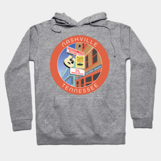 Nashville Tennessee Hoodie by staceycreek