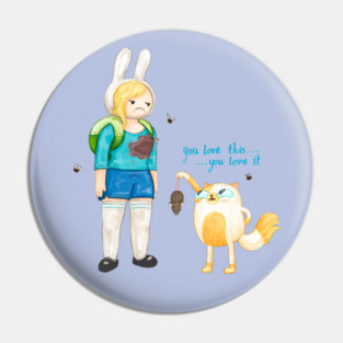 Fionna the cat mom, Adventure Time / Fionna and Cake fan art Pin