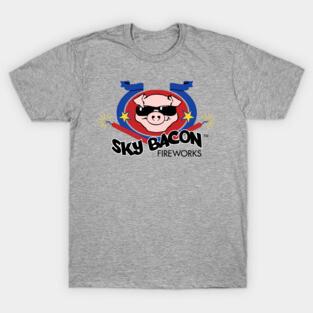 Sky Bacon Fireworks T-Shirt