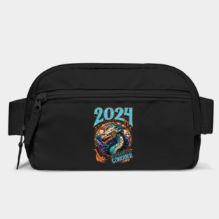 2024 A Year to Conquer Chinese New Year of The Dragon Bag