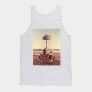 Current Affairs - Surreal/Collage Art Tank Top