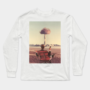 Current Affairs - Surreal/Collage Art Long Sleeve T-Shirt