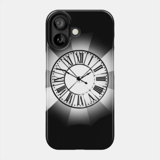 Clock umbrela Phone Case