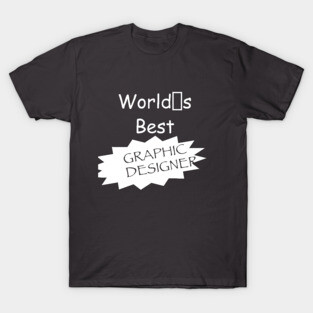 World's Best Graphic Designer T-Shirt