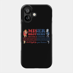 Miser Brothers // Heating and Cooling Christmas Fan Design Phone Case