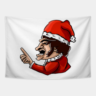 JAVIER MILEI CHRISTMAS Tapestry