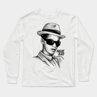 Pauline Black The Selecter vintage hand drawing design Long Sleeve T-Shirt
